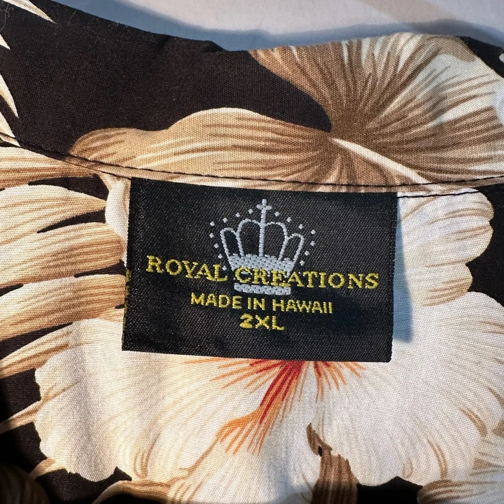Royal Creations Hawaiian Shirt 2XL - Picture 7 of 7